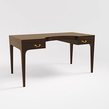 Chaddock Isabelle Desk: Classic Elegance 3D model image 1 