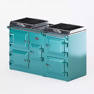 EVERHOT 150 Cooker: Reliable and Stylish 3D model image 1 