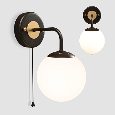 Modern Wall Light Austin by Eurosvet 3D model image 1 