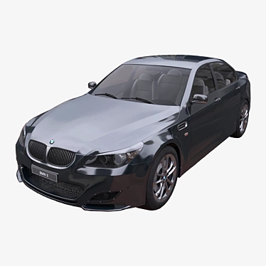 BMW M5 - High-Performance Luxury Sedan 3D model image 1 