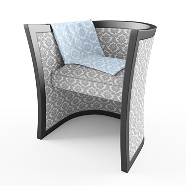 Modern Darmart Elbi Chair: Sleek Design & High Quality 3D model image 1 
