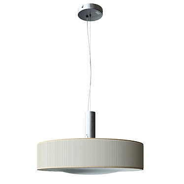 Vibia Duplo 50 cm Ø: Stunning Ceiling Lamp 3D model image 1 