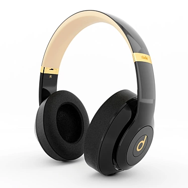 Sleek Beats Studio Headphones 3D model image 1 