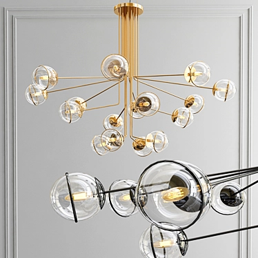 Bubble Bliss Pendant 3D model image 1 