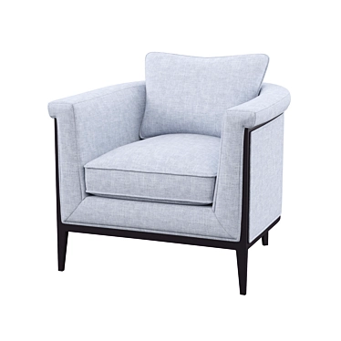 Comfort Lounge Arm Chair 3D model image 1 