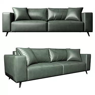 Ahenk 3-Seater Sofa, 246x94x83cm 3D model image 1 