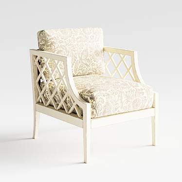 Classic Elegance: Sam Moore Idris Chair 3D model image 1 