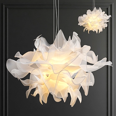 Fandango Pendant Light: Exquisite Illumination at its Finest 3D model image 1 