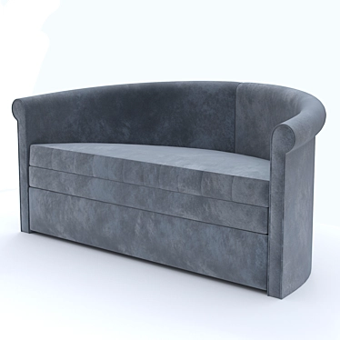 Aalborg Convertible Sofa Bed 3D model image 1 