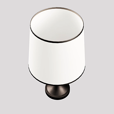 Elegant Table Lamp Set 3D model image 1 