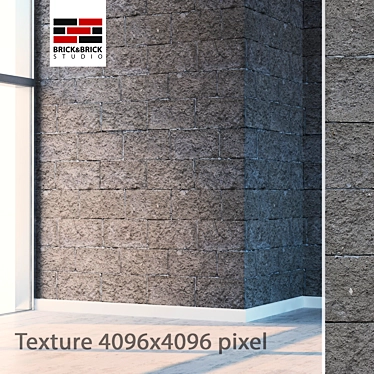 Seamless Detailed Blocks 3D model image 1 