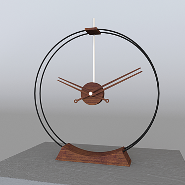 Minimalist Desk Clock - Nomon "Aire 3D model image 1 