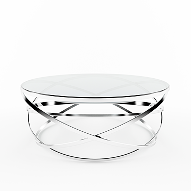 Evol Round Cocktail Table 3D model image 1 