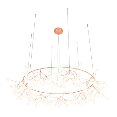 Modern Moooi Heracleum D105 Pendant 3D model image 1 