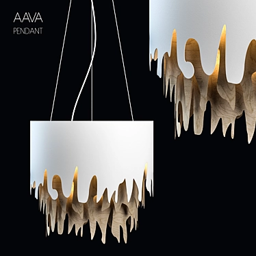 Aava Pendant - 3dsmax2014 & V-ray Design 3D model image 1 