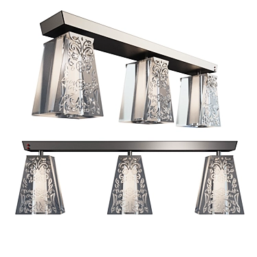 VICKY_Fabbian Ceiling Light: Stylish and Modern 3D model image 1 