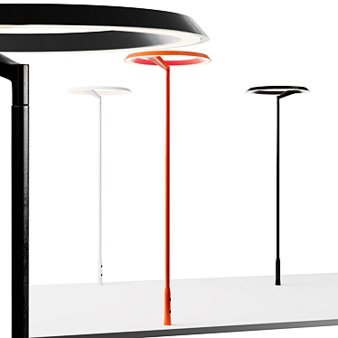 W126 Scandinavian Design Table Lamp 3D model image 1 