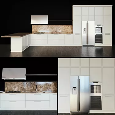 Elevate Your Kitchen with Etica Estetica 3D model image 1 