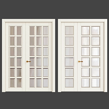 Elegant Classic Door Collection 3D model image 1 