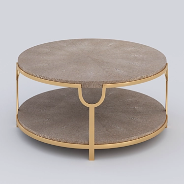 Katia Cream Coffee Table | Andrew Martin 3D model image 1 