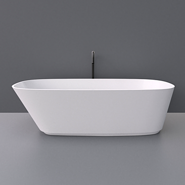Luxurious Agape Neb Bathtub 3D model image 1 