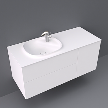 SURFEX® Basin 1200x505x525: Quality and Versatility! 3D model image 1 