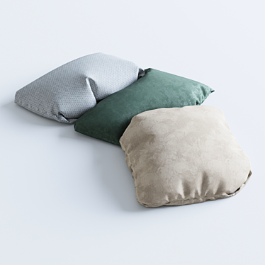 Cozy Dreams Pillow Set 3D model image 1 