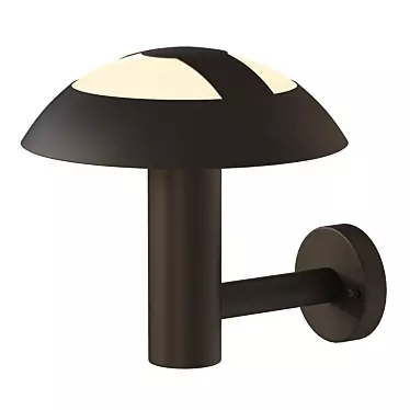 Outdoor Wall Light: DeMarkt Mercury 3D model image 1 