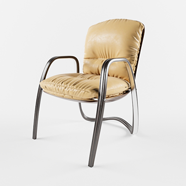 Premium Leather Avatar Chair 3D model image 1 