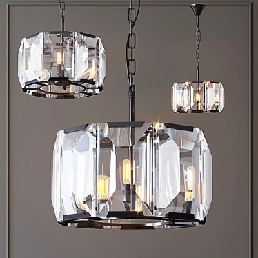 Chandelier RH Harlow Crystal Round Chandelier 4