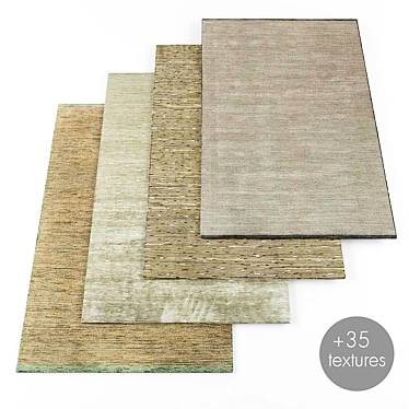 Amara SMART Rugs: 35 Extra Textures Included 3D model image 1 