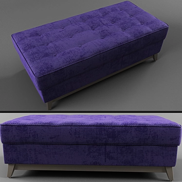 Luxury Banquette Seating: Modern Design 3D model image 1 