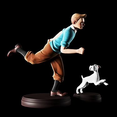 Tintin and Milu