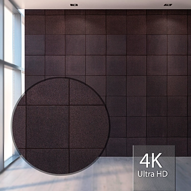 High Resolution Seamless Porcelain Tile 3D model image 1 