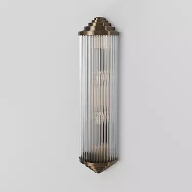 Elegant Petitot Wall Light 3D model image 1 