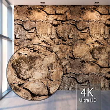 Seamless Stone Texture 4096x4096 3D model image 1 