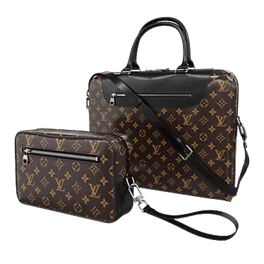 Luxury Louis Vuitton Bags: Style and Elegance 3D model image 1 