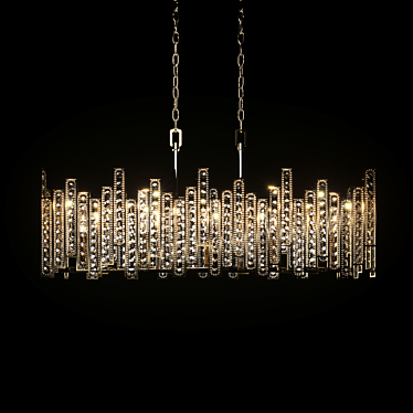 Classic Elegance Chandelier 3D model image 1 