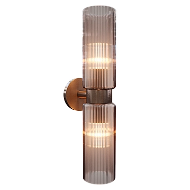 Elegant Zeus Wall Light 3D model image 1 