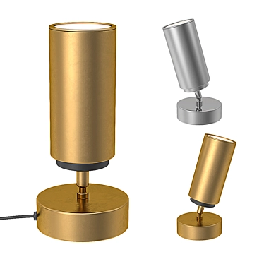 RH Champeaux Pivot Spotlight - Realistic 3D Model 3D model image 1 