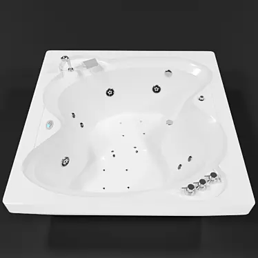 Luxury Jacuzzi 833: Perfect for 3D Renders 3D model image 1 