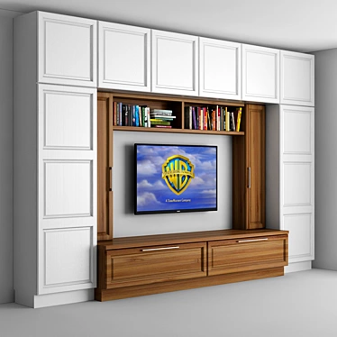 ALMIRA Home Theater Furniture 3D model image 1 