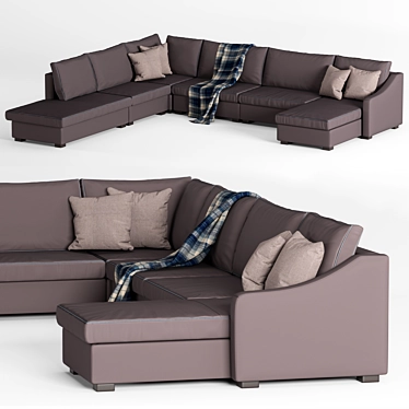 Liverpool Dream Modul Sofa with Dantone Elegance 3D model image 1 