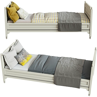 Dreamland Kids Bed | 90x200 cm 3D model image 1 