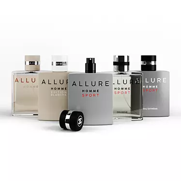 CHANEL Allure Fragrance Collection for Men 3D model image 1 