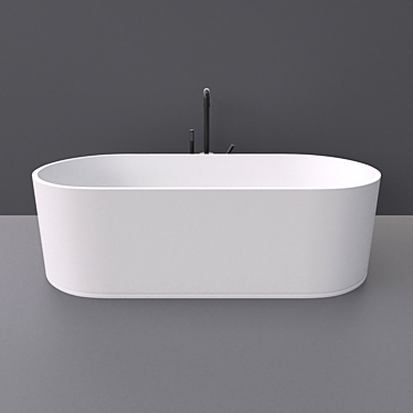 Sleek Freestanding Bath: Jee-o Soho 3D model image 1 