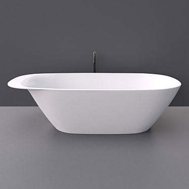 Laufen Ino Freestanding Bathtub: Luxurious Comfort 3D model image 1 