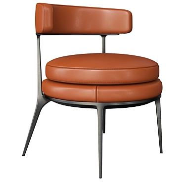 Elegant Maxalto Caratos Chair 3D model image 1 
