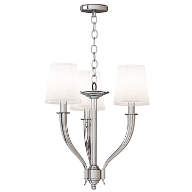 Elegant Mayflower Chandelier 3D model image 1 