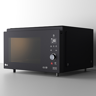 LG MJ-3965BIS: Multi-function Microwave with Grill and Convection 3D model image 1 